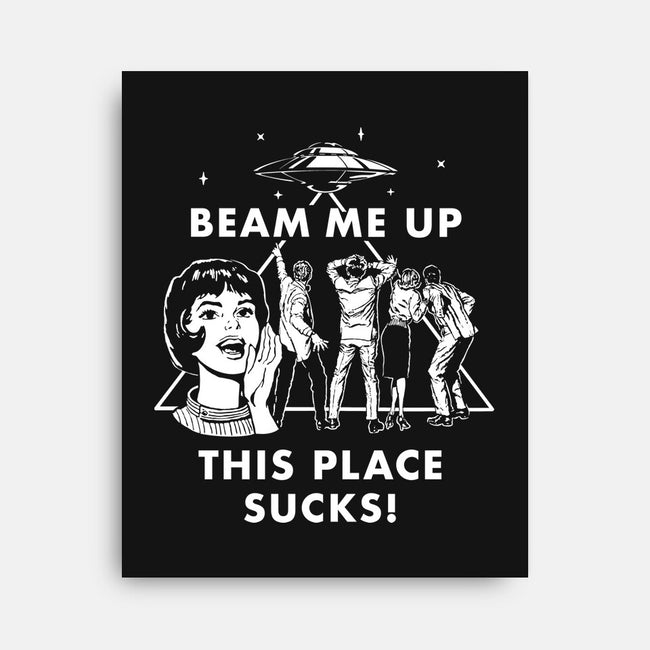 This Place Sucks-None-Stretched-Canvas-Mattania