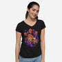Start Painting-Womens-V-Neck-Tee-Estudio Horta