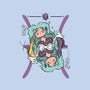 Between Two Worlds-Womens-Fitted-Tee-OnlyColorsDesigns
