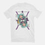 Between Two Worlds-Womens-Fitted-Tee-OnlyColorsDesigns