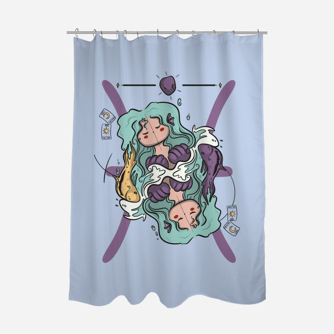 Between Two Worlds-None-Polyester-Shower Curtain-OnlyColorsDesigns
