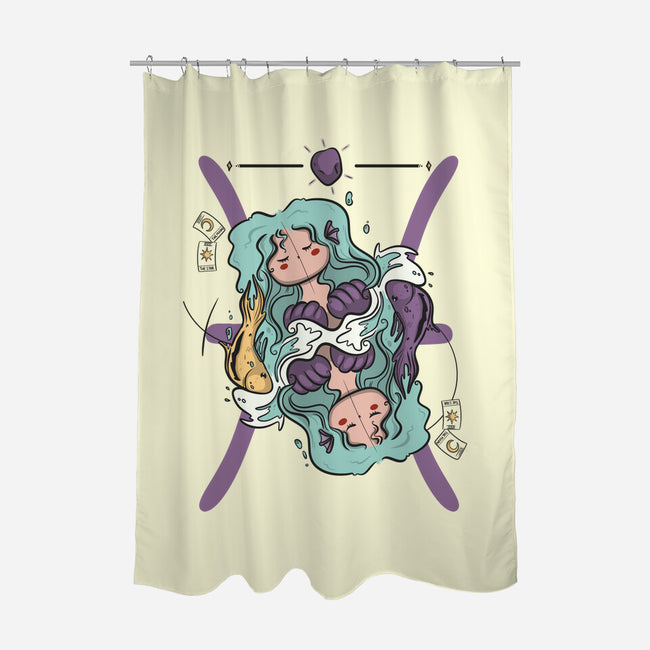 Between Two Worlds-None-Polyester-Shower Curtain-OnlyColorsDesigns