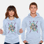 Between Two Worlds-Unisex-Pullover-Sweatshirt-OnlyColorsDesigns