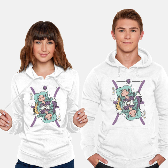Between Two Worlds-Unisex-Pullover-Sweatshirt-OnlyColorsDesigns