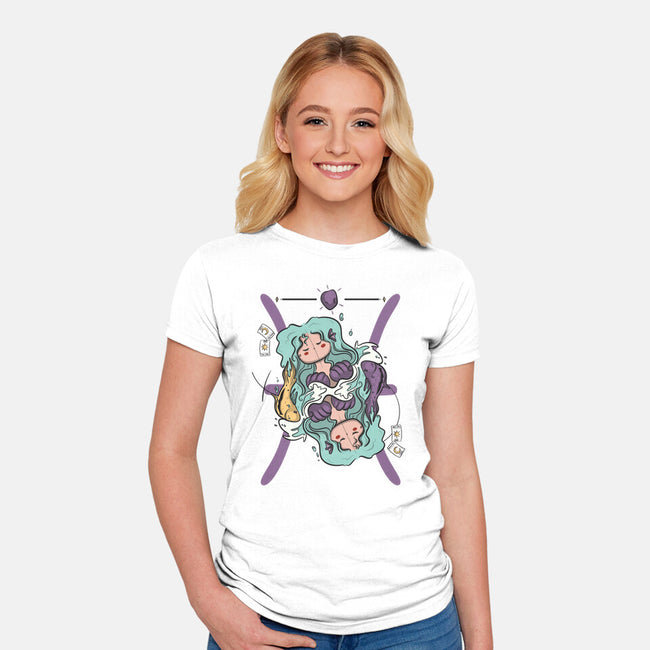 Between Two Worlds-Womens-Fitted-Tee-OnlyColorsDesigns