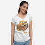 Starry Pride-Womens-V-Neck-Tee-OnlyColorsDesigns