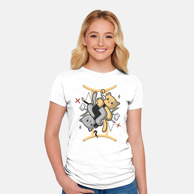 Twin Flames-Womens-Fitted-Tee-OnlyColorsDesigns