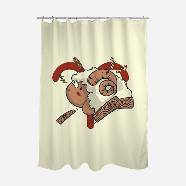 Untamed Spirit-None-Polyester-Shower Curtain-OnlyColorsDesigns