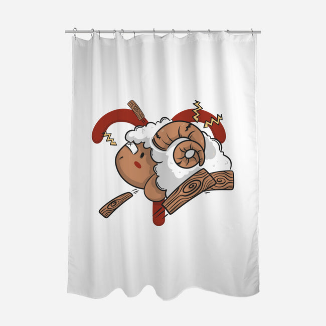 Untamed Spirit-None-Polyester-Shower Curtain-OnlyColorsDesigns
