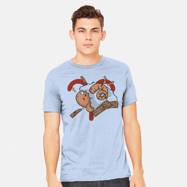 Untamed Spirit-Mens-Heavyweight-Tee-OnlyColorsDesigns