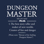 Dungeon Master Dictionary-None-Matte-Poster-Vallina84