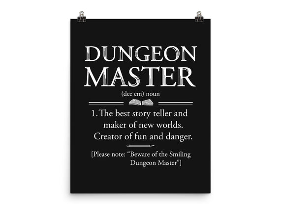Dungeon Master Dictionary