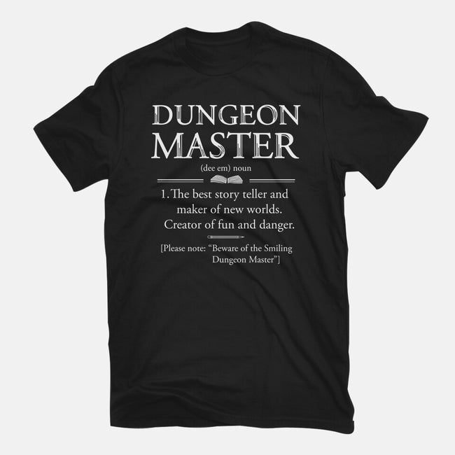 Dungeon Master Dictionary-Unisex-Basic-Tee-Vallina84