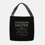 Dungeon Master Dictionary-None-Adjustable Tote-Bag-Vallina84