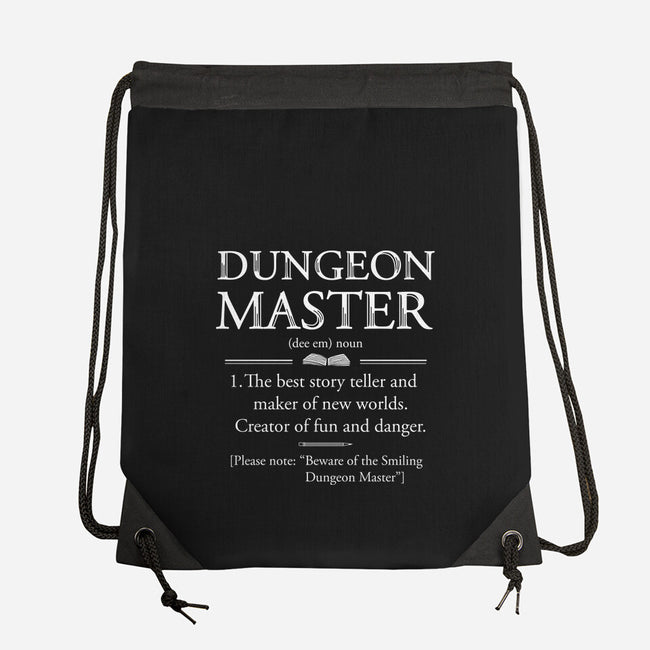 Dungeon Master Dictionary-None-Drawstring-Bag-Vallina84