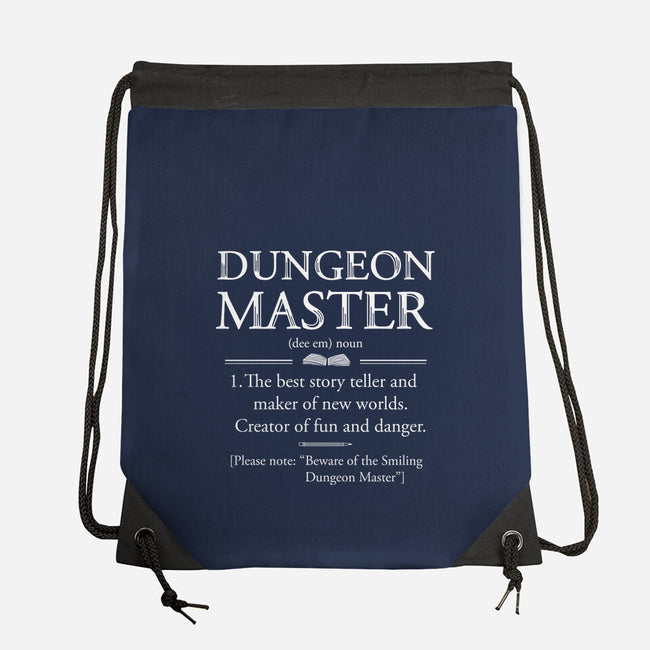 Dungeon Master Dictionary-None-Drawstring-Bag-Vallina84