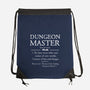 Dungeon Master Dictionary-None-Drawstring-Bag-Vallina84