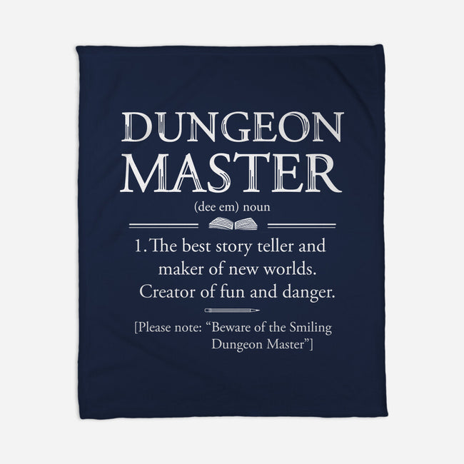 Dungeon Master Dictionary-None-Fleece-Blanket-Vallina84