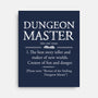 Dungeon Master Dictionary-None-Stretched-Canvas-Vallina84