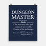 Dungeon Master Dictionary-None-Matte-Poster-Vallina84