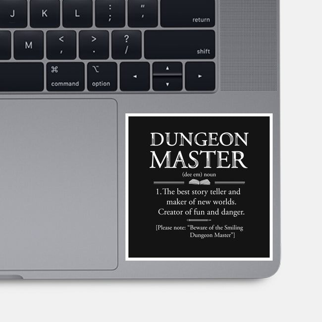 Dungeon Master Dictionary-None-Glossy-Sticker-Vallina84