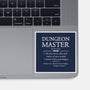 Dungeon Master Dictionary-None-Glossy-Sticker-Vallina84