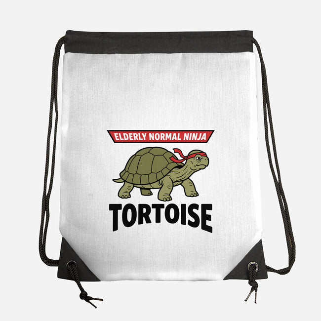 Elderly Normal Ninja-None-Drawstring-Bag-hypCreations