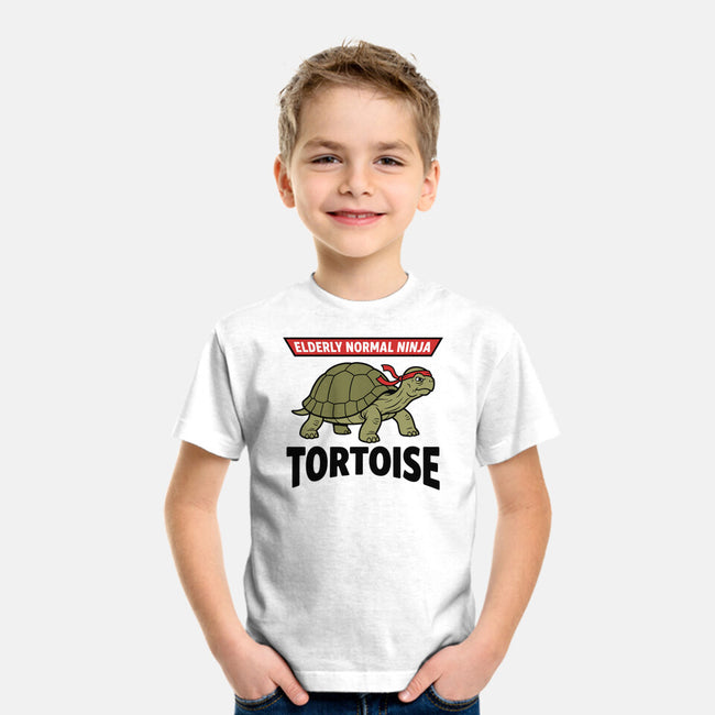 Elderly Normal Ninja-Youth-Basic-Tee-hypCreations