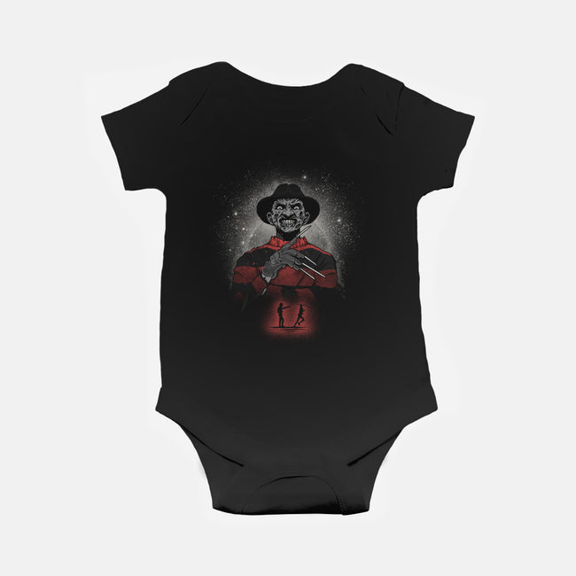 The Elm Street Slasher-Baby-Basic-Onesie-grevalra