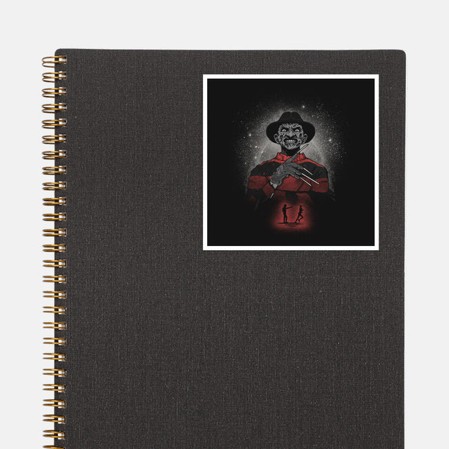 The Elm Street Slasher-None-Glossy-Sticker-grevalra