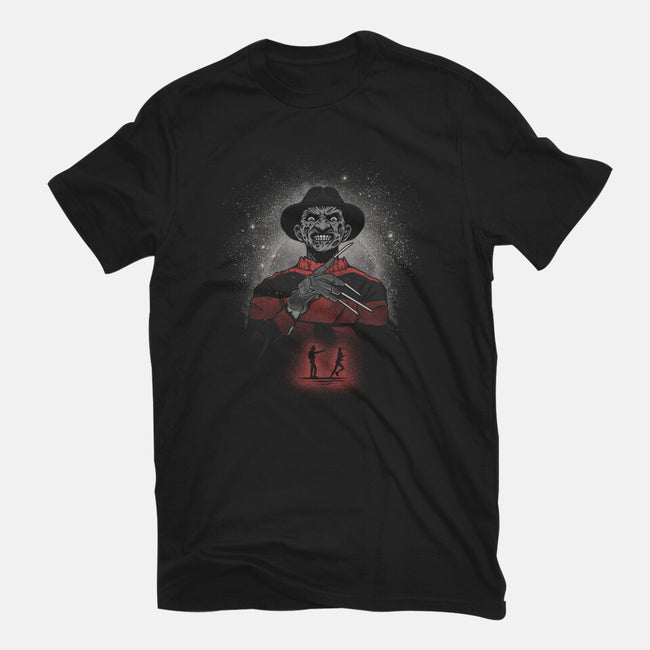 The Elm Street Slasher-Mens-Premium-Tee-grevalra