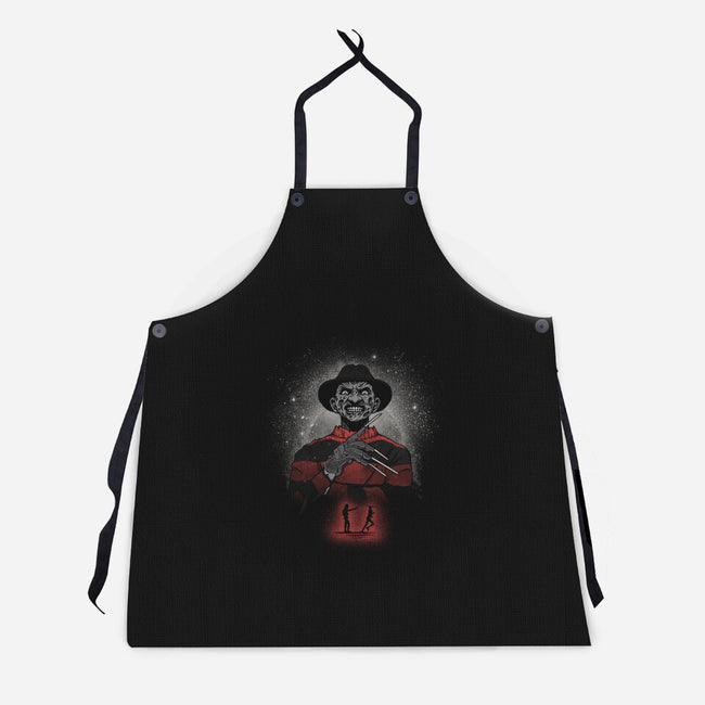 The Elm Street Slasher-Unisex-Kitchen-Apron-grevalra