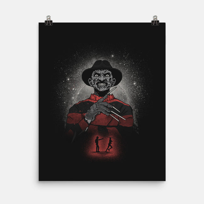 The Elm Street Slasher-None-Matte-Poster-grevalra