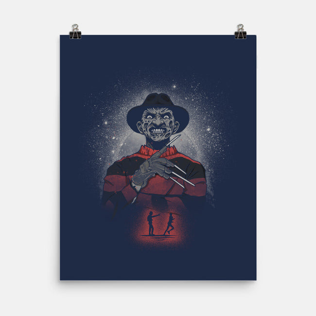 The Elm Street Slasher-None-Matte-Poster-grevalra