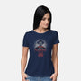 The Elm Street Slasher-Womens-Basic-Tee-grevalra