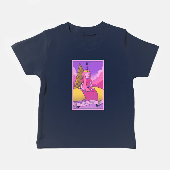 Candy Emperor Of Ooo-Baby-Basic-Tee-grevalra