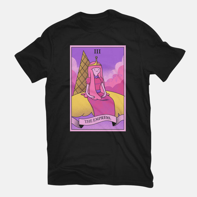 Candy Emperor Of Ooo-Womens-Fitted-Tee-grevalra