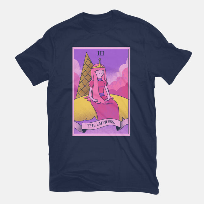 Candy Emperor Of Ooo-Womens-Fitted-Tee-grevalra