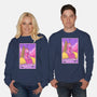 Candy Emperor Of Ooo-Unisex-Crew Neck-Sweatshirt-grevalra
