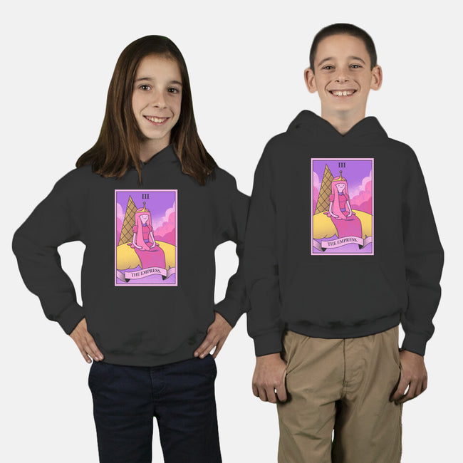 Candy Emperor Of Ooo-Youth-Pullover-Sweatshirt-grevalra