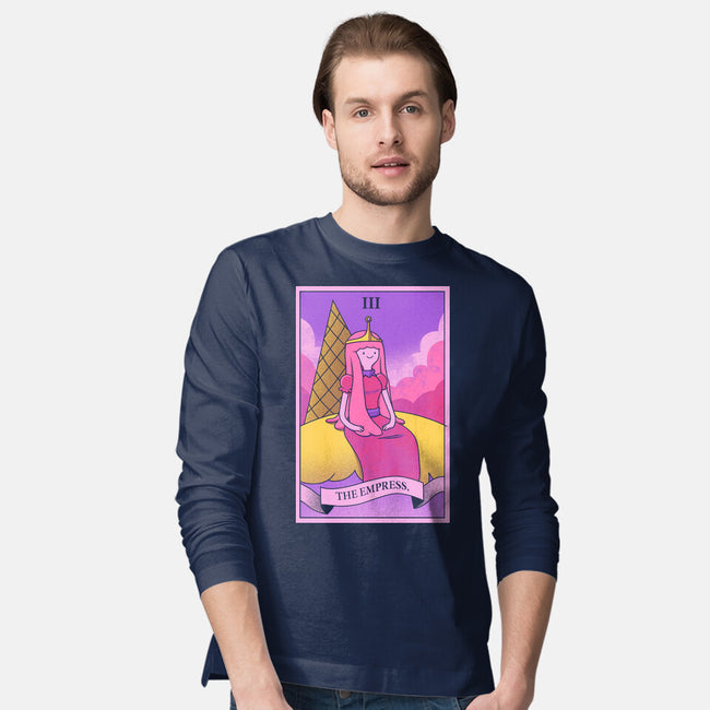 Candy Emperor Of Ooo-Mens-Long Sleeved-Tee-grevalra