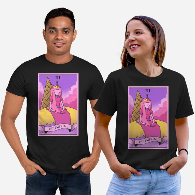Candy Emperor Of Ooo-Unisex-Basic-Tee-grevalra