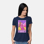 Candy Emperor Of Ooo-Womens-Basic-Tee-grevalra