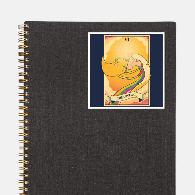 Lovers Of Ooo Tarot-None-Glossy-Sticker-grevalra
