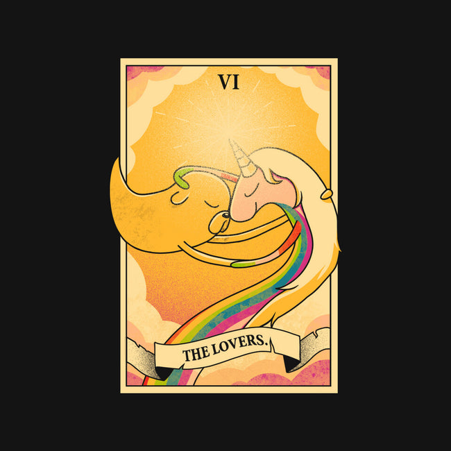 Lovers Of Ooo Tarot-Baby-Basic-Tee-grevalra