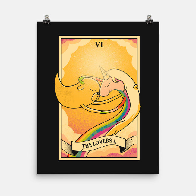 Lovers Of Ooo Tarot-None-Matte-Poster-grevalra