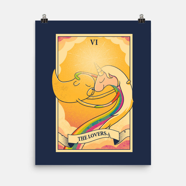 Lovers Of Ooo Tarot-None-Matte-Poster-grevalra