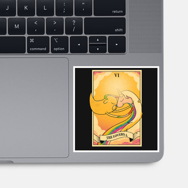 Lovers Of Ooo Tarot-None-Glossy-Sticker-grevalra