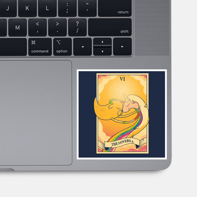 Lovers Of Ooo Tarot-None-Glossy-Sticker-grevalra
