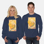 Lovers Of Ooo Tarot-Unisex-Crew Neck-Sweatshirt-grevalra